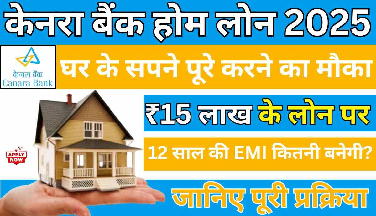 Canara Bank Home Loan 2025