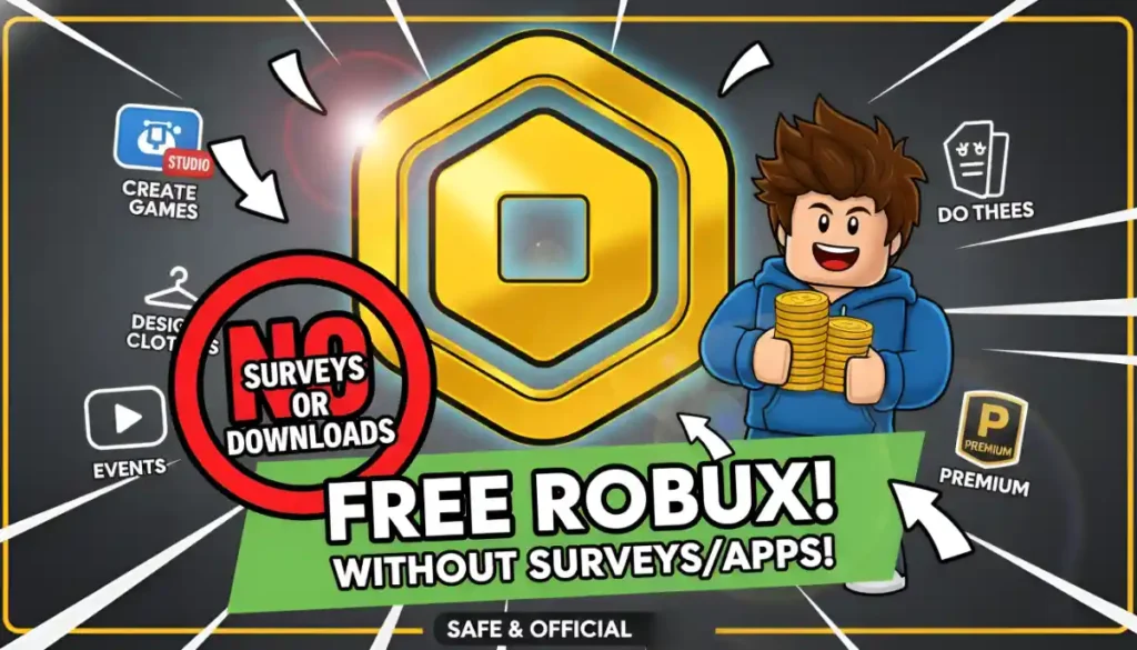 Free Robux Without Surveys
