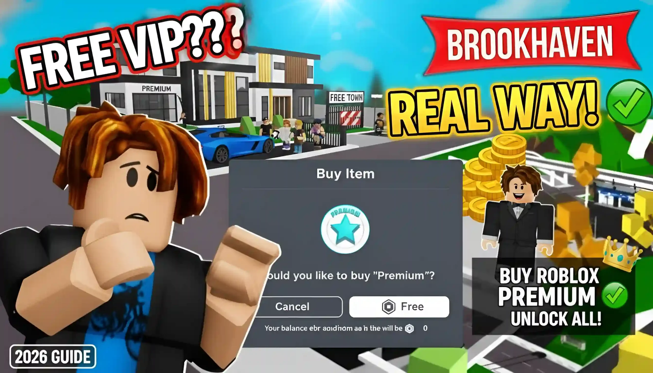 Get Premium and VIP in Brookhaven